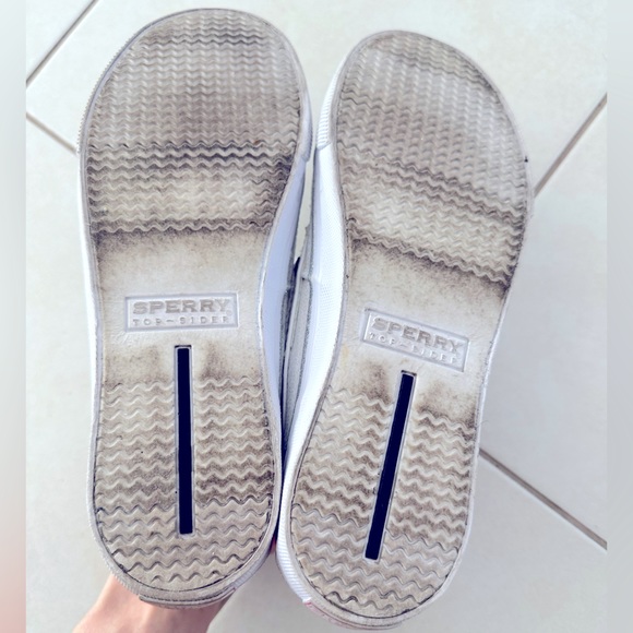 Sperry Women’s Top-sider White Bahama Shoes, Size US 4.5M - Picture 6 of 7